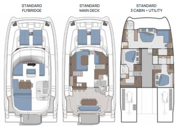 Aquila 50 Yacht - aquilaboats.com