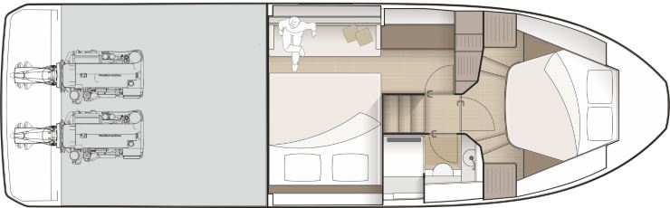 Marex 390 - marex.no - ponte inferiore